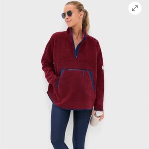 TNUCK SPORT  XS/S
Cabernet Fleece Cady Quarter Zip